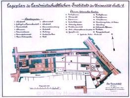 Lageplan von 1910